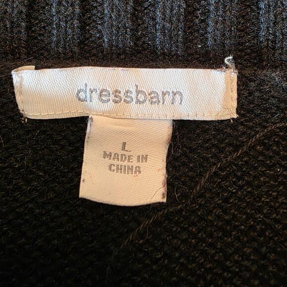 Dress Barn Women's Christmas Holiday Winter Cardigan Sweater SZ Large - Picture 3 of 6